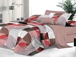 Комплект постельного белья 2-х спальный Макси "Sateen De Luxe" Эльф, Ильза