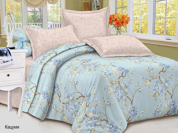Комплект постельного белья 2-х спальный Satin Collection, Кацуми