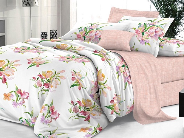 Комплект постельного белья 1,5 спальное "Sateen De Luxe" Эльф, Амелия