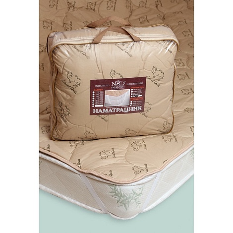 Наматрасник - "Верблюжья шерсть" 150гр п/э, 160*200см