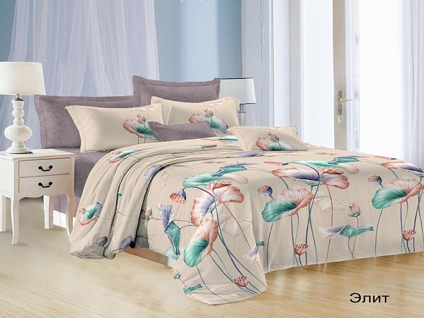 Комплект постельного белья Евростандарт Satin Collection, Элит