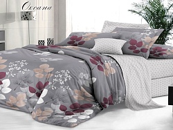 Комплект постельного белья 2-х спальный Макси "Sateen De Luxe" Эльф, Оксана