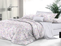 Комплект постельного белья 2-х спальный Макси  "Sateen De Luxe" Эльф, Букет