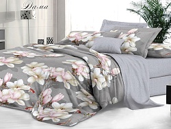 Комплект постельного белья 2-х спальный Макси "Sateen De Luxe" Эльф, Дама