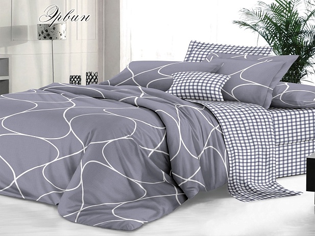 Комплект постельного белья 1,5 спальное "Sateen De Luxe" Эльф, Эрвин