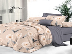 Комплект постельного белья Семейный "Sateen De Luxe" Эльф, Аксинья
