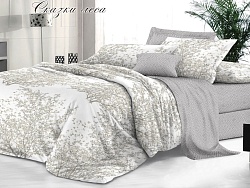 Комплект постельного белья 1,5 спальное "Sateen De Luxe" Эльф, Сказки леса